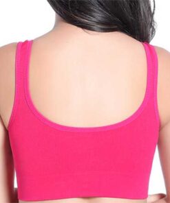 Alternative view of 3D Gather Push Up Seamless Running Bras