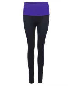 Women High Elastic Shaping Nine Pants Quick-dry Sport Leggings