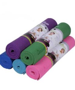 6MM PVC Printed Yoga Mat Non-slip Thicken Foaming Fitness Exercise Mat For Beginner