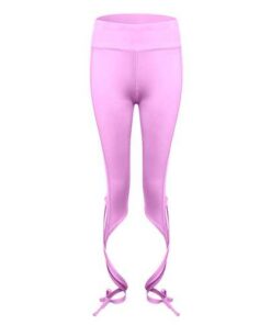 Soft Elastic Quick-dry Bandage Solid Color Tight Cropped Sport Yoga Pants For Women