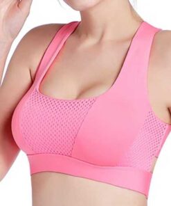 Alternative view of Light Weight Criss-Cross-strappy Yoga Sports Bras