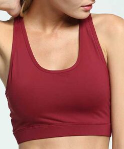Alternative view of Wireless Padded Back Pocket Shockproof Sports Bra