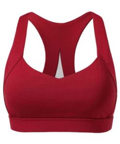 Wire Free Patchwork Quick-dry Shockproof Fitness Sports Bra