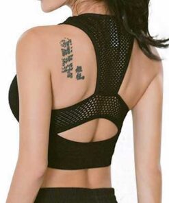 Shockproof Quick Drying Sexy Back Padded Sports Bra