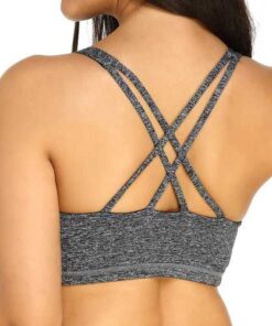 KISSLACE Overhead Criss-Cross Shockproof Sporty Bras