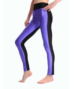 High Waist Female Quick Suck Sweat AB Face Double Bright Color Yoga Running Workout Sports Pants