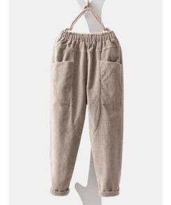 Corduroy Pocket Casual Pant