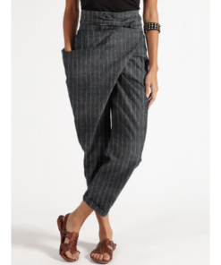 Casual Wrap Harem Pants